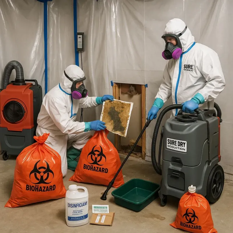 Contaminated Water Handling Protocols process in Galena, IL